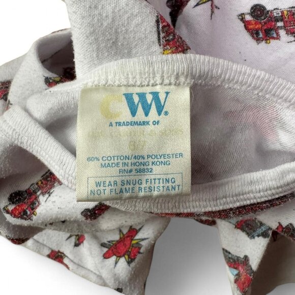 ✨Y2K CW Fire Truck Kids PJ Set✨ - Picture 6 of 7